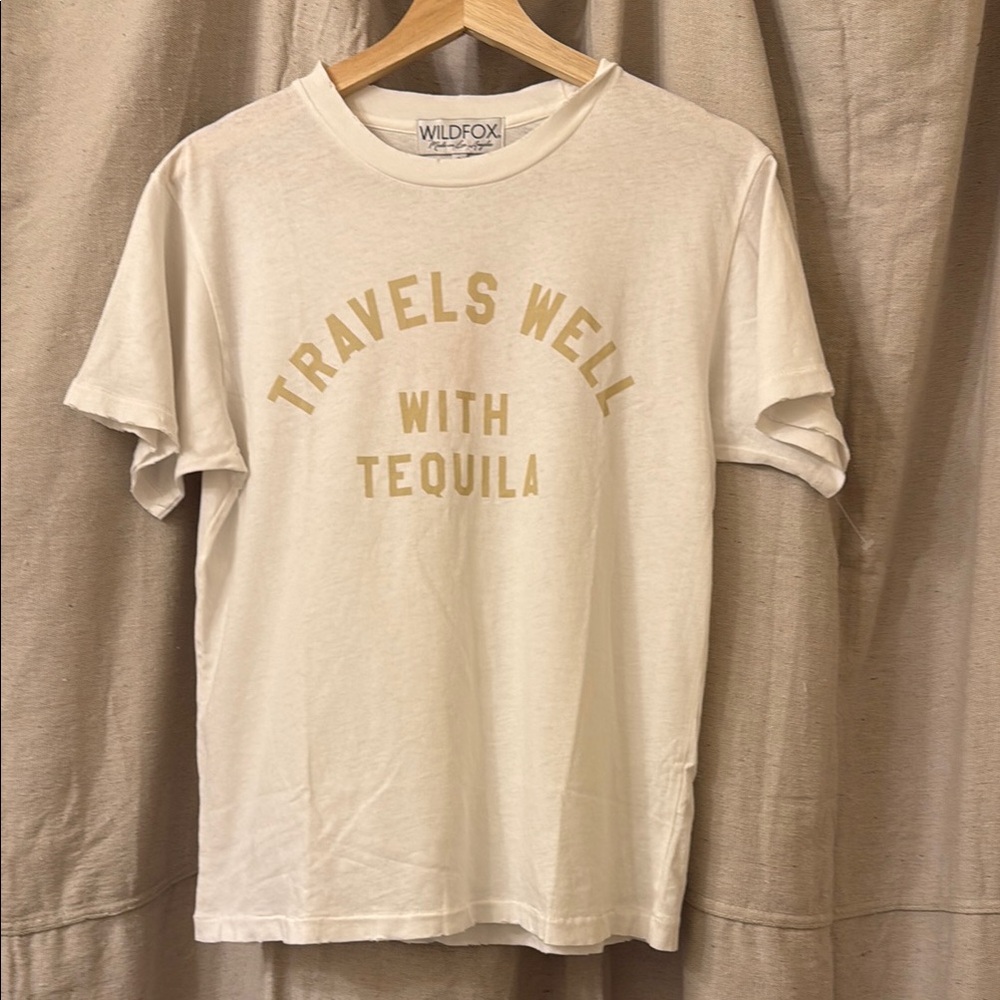 Wildfox Travels well with Tequila Tee